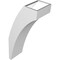 Ekena Millwork 6-in. W x 10-in. D x 22-in. H Thorton Architectural Grade PVC Knee Brace BRCP06X10X22THR - alternate 3